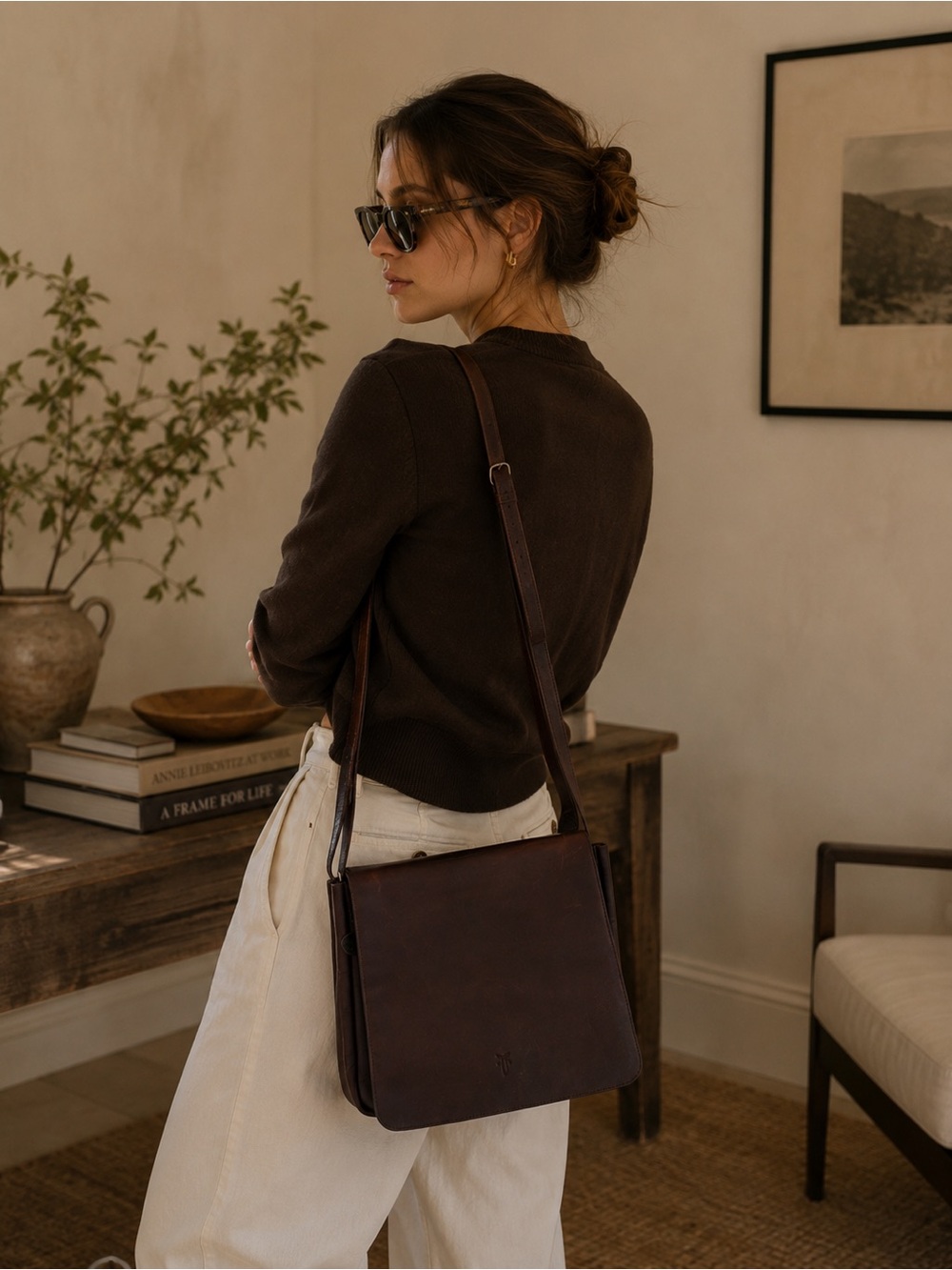 Frye Messenger Bag